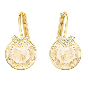 Gold Plated Crystal Earrings